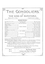 The Gondoliers