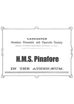 H.M.S. Pinafore H.M.S. Pinafore
