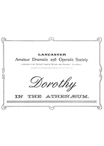 Dorothy Dorothy